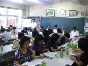 学校保健委員会のひとこま