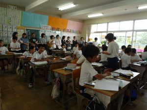 ５年・総合的な学習の時間の授業