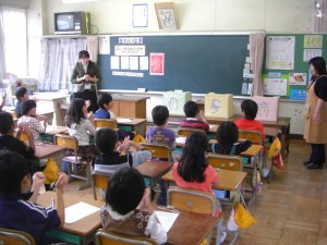 ２年・学級活動「きれいな手」\\