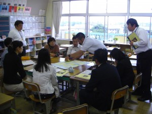 職員による研究協議会（分科会）のひとこま(15:45)