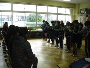 ２年「学しゅうはっぴょう会」