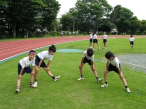 競技にそなえましょう！\\