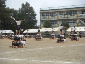 CIMG7355 5,6年表現「組体操 2013 ~絆~ (14:20)