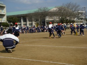 １年生と６年生の交流(13:30)