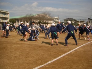 ２年生と６年生の交流(13:40)