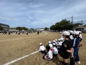 ３年生　４年生を見学