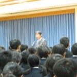 学校長の話