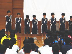 壮行会③