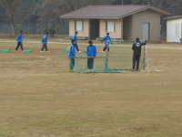 大掃除　サッカー部②