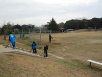 大掃除　サッカー部③