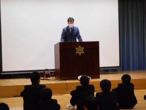 校長先生のお話