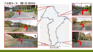 ⑦小高コース