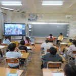 三笠小学校交流授業