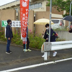 民生児童委員との合同あいさつ運動4