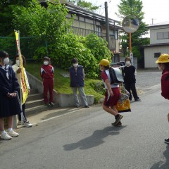 民生児童委員との合同あいさつ運動2