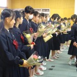 H30年度吹奏楽部３送会①