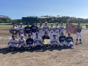 神栖杯（優勝）野球部集合写真１\