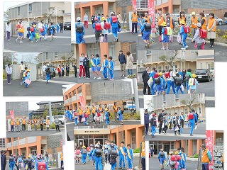 あいさつ運動11月\ 朝のあいさつ運動