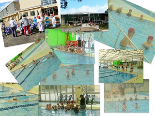 プール学習1 今年はじめてのプール学習:高松緑地公園\