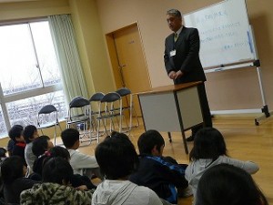 P1080765 校長先生のお話