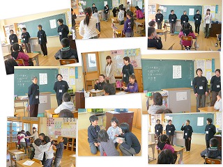 手話体験\ 4年生:大野手話クラブの皆様による手話教室