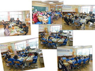 給食\ 二学期最後の給食\