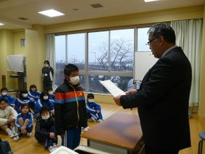 P1090716 児童朝会:表彰