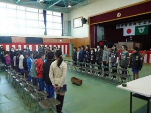 P1090856 卒業生、在校生との合同練習\\\