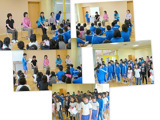 2012508 児童朝会 新しく先生方へのインタビュー
