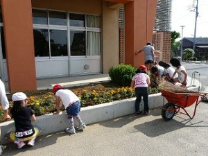 P1100814 朝の奉仕作業