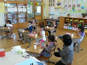 P1110174 歯磨きの学習\