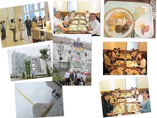 研修視察1 ランチバイキング