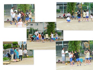 キックベースボール キックベースボールの練習 15:00~\