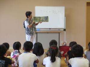 IMG_0916 古賀さんの朝の読み聞かせ\