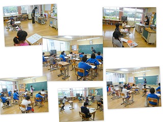 20121023 各教室では、学習の秋が・・・。\
