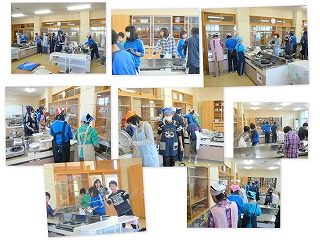 20121213 6年生 調理実習\