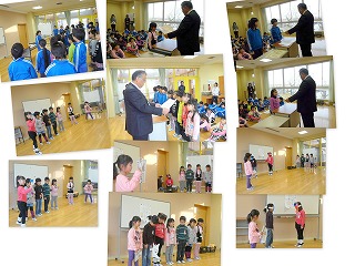 20121218 児童朝会 1・2年生の発表