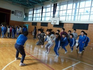 P1140291 気合い十分! 業間運動\