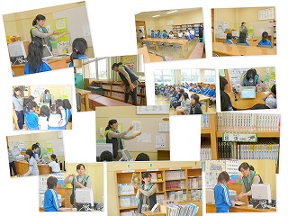 図書オリ オリエンテーションの様子\