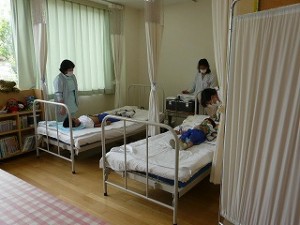 P1150599 心電図検査:1年生\