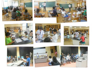 1学期末懇談会\ 真剣に学習に取り組む高学年