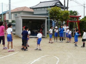 P1160037 業間運動の様子\