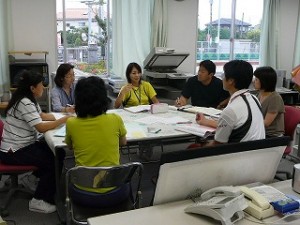 P1160551 昨日の職員研修の様子\