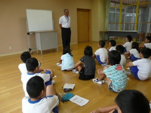 P1170416 宿泊学習の事前指導\