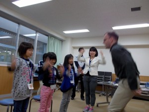 DSCN0305 英語の研究授業 3年生\
