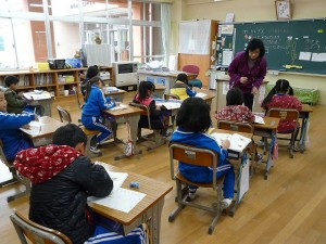 P1190046 教室の様子 1年生\