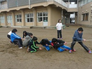 P1200209 5年生tp6年生との勝負! 残念 6年生\