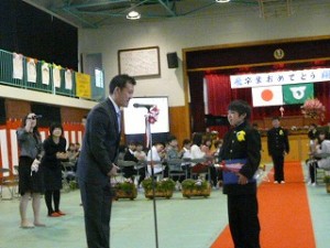 P1200445 保護者から我が子へ・・・