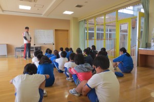 IMG_1038 みんな注意事項を一生懸命聞いていました