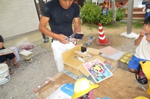 IMG_2102 可愛い作品を前に,2年生をやる気満々です。\